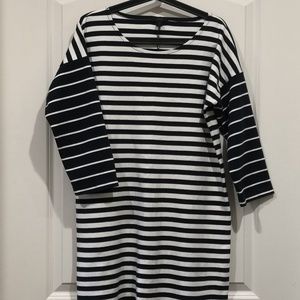 J.Crew Striped Shift Dress